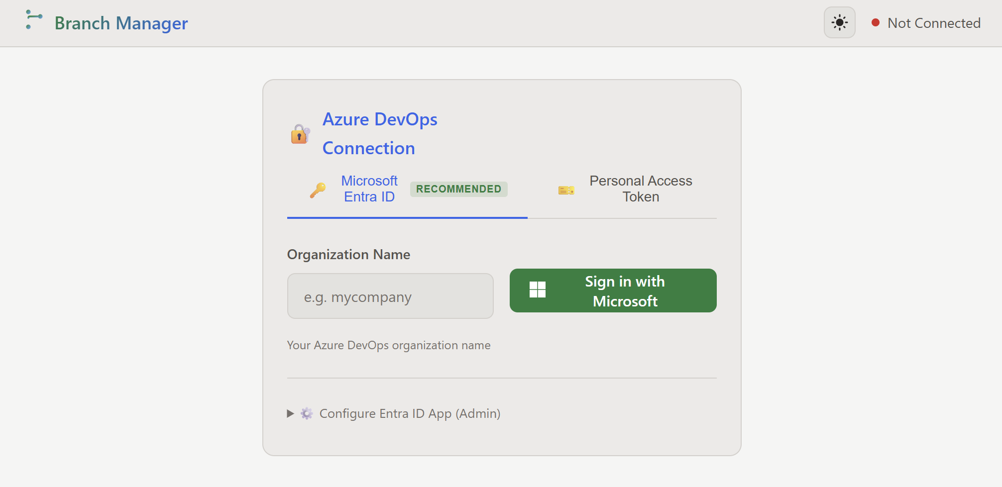Branch Manager: A Web UI for Cleaning Up Stale Azure DevOps Branches